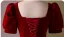 Elegant Burgundy Printing Prom Dresses 2024 Ball Gown Square Neckline Short Sleeve Backless Floor-Length / Long Prom Formal Dresses