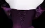 Vintage / Retro Purple Evening Dresses 2026 Trumpet / Mermaid Off-The-Shoulder Short Sleeve Backless Floor-Length / Long Evening Party Formal Dresses
