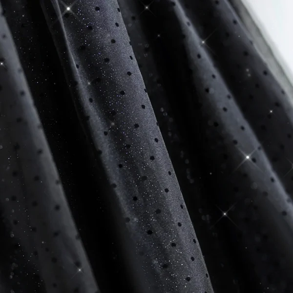 Chic / Beautiful Black Spotted Prom Dresses 2022 A-Line / Princess Strapless Sleeveless Backless Floor-Length / Long Prom Formal Dresses