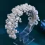 Chic / Beautiful Silver Pearl Rhinestone Alloy Wedding Bridal Hair Accessories 2024