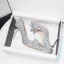 Glitzernden Sexy Silber Kristall Pailletten Brautschuhe 2024 9 cm Stilettos Spitzschuh Hochzeit Pumps Hochhackige