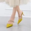 Sexy Black Rivet Evening Party Womens Shoes High Heels 2022 7 cm Stiletto Heels Pointed Toe Womens Shoes
