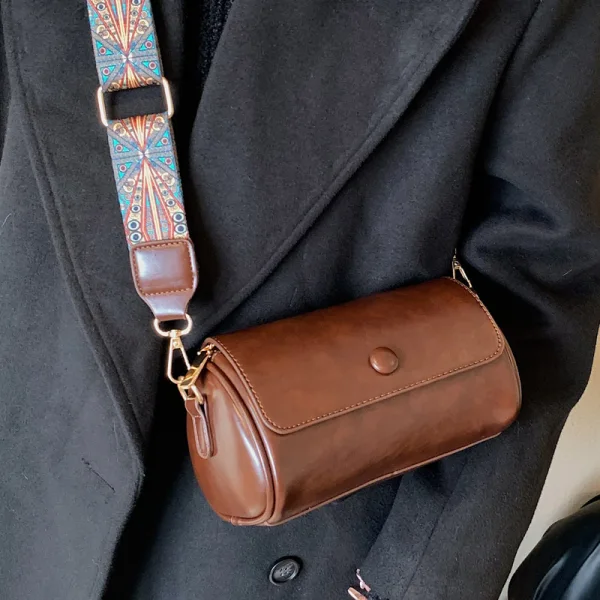 Vintage Straatkleding Bruin Handtas 2024