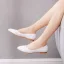 Modest / Simple White Casual Flat Womens Shoes 2023 Pointed Toe Womens Shoes Heels