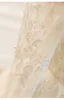 Luxury / Gorgeous Elegant Ivory Handmade  Beading Pearl Sequins Lace Flower Wedding Dresses 2026 A-Line / Princess V-Neck Long Sleeve Backless