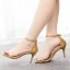 Sexy White Ankle Strap Evening Party Womens Sandals 2026 7 cm Stiletto Heels Open / Peep Toe Sandals High Heels