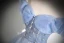 Bling Bling Sky Blue Glitter Beading Pearl Prom Dresses 2024 Ball Gown Off-The-Shoulder Short Sleeve Backless Floor-Length / Long Prom Formal Dresses