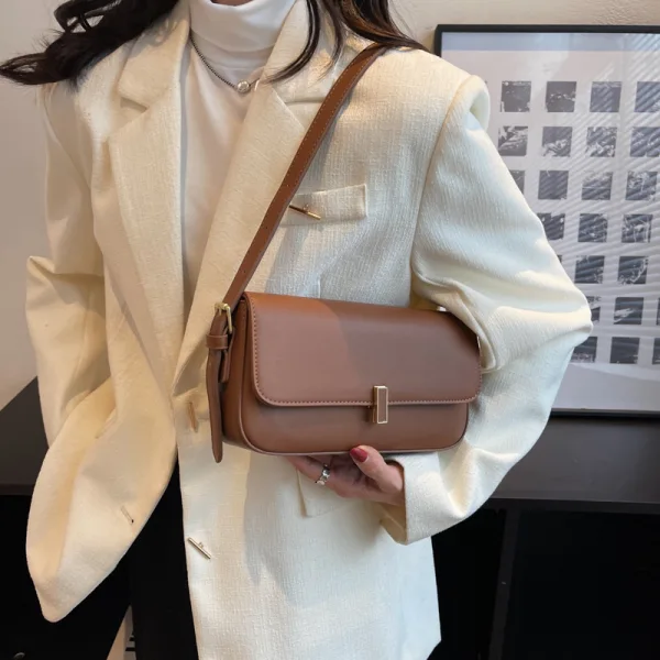 Simple Noire Désinvolte Sacs Pour Femmes Sac de messager 2023