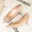 Chic / Belle Beige Promo Escarpins Talons Hauts 2022 9 cm Talons Aiguilles À Bout Pointu Escarpins