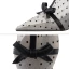 Fashion White See-through Spotted Womens Boots 2022 Street Wear Bow 6 cm Stiletto Heels Pointed Toe Boots