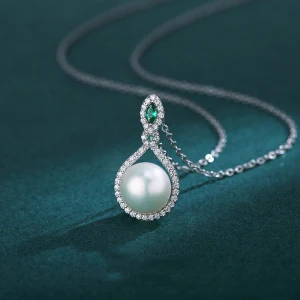 Fashion Silver Pearl Rhinestone Sterling Silver Prom Necklaces Earrings Accessories 2023