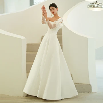 Élégant Haut De Gamme Ivoire Robe De Bal 2022 Princesse Bustier Manches Courtes Dos Nu Longue Promo Robe De Ceremonie