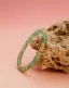 Fashion Sage Green Handmade  Natural Crystal Bracelet Accessories 2025
