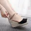 Chic / Beautiful Beige Street Wear Braid Womens Sandals 2024 9 cm Wedges Round Toe Sandals