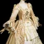 Vintage / Retro Medieval Champagne Lace Flower Sequins Prom Dresses 2025 Ball Gown Square Neckline Cap Sleeves Floor-Length / Long Prom Formal Dresses
