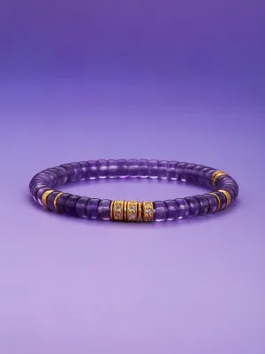 Unique Violet Fait Main Amethyst Bracelets Accessorize 2025
