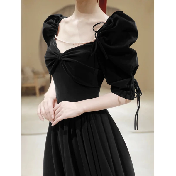 short black winter formal dresses Short Black Prom Dresses, Short Black Formal Homecoming Dresses, Littl –  Eip Collection
