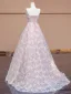 Chic / Belle Rougissant Rose Appliques Paillettes Robe De Bal 2024 Robe Boule Bustier Sans Manches Dos Nu Longue Promo Robe De Ceremonie
