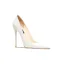 Moda Verde Salvia Oficina OL Cuero Tacones 2025 10 cm Stilettos / Tacones De Aguja Punta Estrecha Tacones High Heels