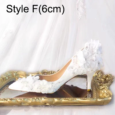 Sexy White Rhinestone Leather Wedding Shoes 2023 11 cm Stiletto Heels Pointed Toe Wedding Pumps High Heels