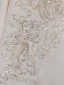 Vintage / Retro Ivory Beading Sequins Wedding Dresses 2023 Ball Gown Satin V-Neck Long Sleeve Court Train Wedding