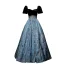 Elegant Black Suede Prom Dresses 2022 Satin A-Line / Princess Square Neckline Puffy Short Sleeve Backless Floor-Length / Long Formal Dresses