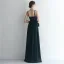 Sexy Burgundy Sequins Evening Dresses 2024 Trumpet / Mermaid Spaghetti Straps Sleeveless Backless Floor-Length / Long Evening Party Formal Dresses