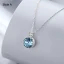 Charming Sky Blue Crystal Sterling Silver Evening Party Necklaces Bracelets 2023 Accessories