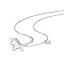 Lovely Champagne Sterling Silver Dating Prom Unicorn Necklaces Accessories 2023