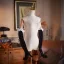 Vintage / Retro Black Handmade  Velvet Wedding Bridal Gloves 2026