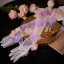 Chic / Belle Multi-Couleurs Appliques Mariage Gants Mariage 2026