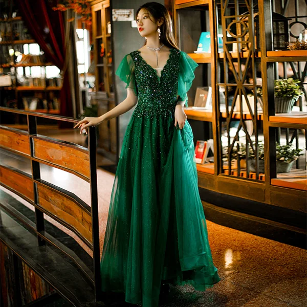 green emerald velvet dress Mermaid Emerald Green Prom Dress Long Prom Dresses P1063 – PreppyDress