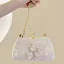 Vintage / Originale Style Chinois Blanche Perle Dentelle 3D Promo Pochette 2023