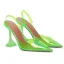 Sexy Transparent Silver Evening Party Summer Womens Sandals 2022 9 cm Stiletto Heels Pointed Toe Womens Sandals High Heels