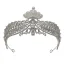 Bling Bling Sølv Perle Rhinestone Legering Har Tilbehor Brudesmykker 2023