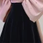 Fashion Blushing Pink Pearl Rhinestone Prom Dresses 2023 A-Line / Princess Off-The-Shoulder Bow Puffy Short Sleeve Backless Floor-Length / Long Prom Formal Dresses