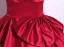 Elegant Burgundy Bow Prom Dresses 2024 Ball Gown Square Neckline Puffy Short Sleeve Backless Floor-Length / Long Prom Formal Dresses