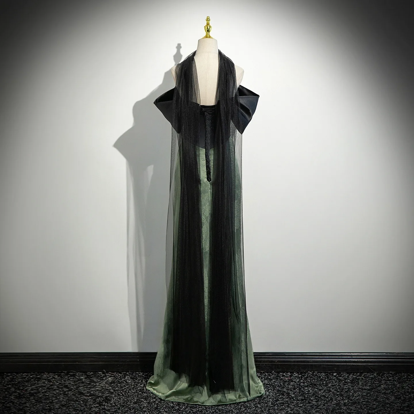 Sexy Sage Green Prom Dresses 2025 Trumpet / Mermaid Sweetheart Sleeveless  Backless Floor-Length / Long Prom Formal Dresses
