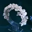 Chic / Beautiful Silver Pearl Rhinestone Alloy Wedding Bridal Hair Accessories 2024