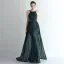 Sexy Burgundy Sequins Evening Dresses 2024 Trumpet / Mermaid Spaghetti Straps Sleeveless Backless Floor-Length / Long Evening Party Formal Dresses