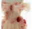 Flower Fairy White Rhinestone Appliques Prom Dresses 2023 A-Line / Princess Off-The-Shoulder Short Sleeve Backless Floor-Length / Long Prom Formal Dresses