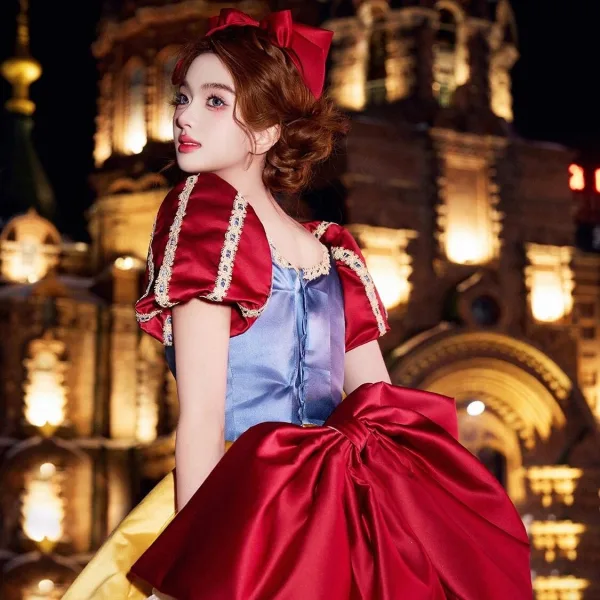 snow white homecoming dress Short Lace Off Shoulders Wedding Dress Short Prom Dress with Sleeves main image 0