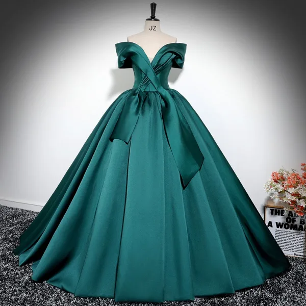 kate middleton green sequin dress Kate Middleton Glitter Dark Green Sequin Celebrity Evening Prom Dress main image 0