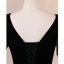 Chic / Beautiful Black Beading Sequins Prom Dresses 2023 Ball Gown V-Neck Bow Short Sleeve Backless Floor-Length / Long Prom Formal Dresses