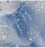 Fashion Sky Blue Star Sequins Cascading Ruffles Birthday Flower Girl Dresses 2022 Ball Gown Scoop Neck Puffy Short Sleeve Floor-Length / Long Flower Girl Dresses