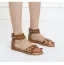 Fashion Roman Black Street Wear Casual Flat Womens Sandals 2022 Rivet Open / Peep Toe Sandals