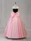 Onírico Rosa Bowknot Vestidos de gala 2026 Ball Gown Sweetheart Sin Mangas Sin Espalda