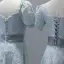 Modest / Simple Sky Blue Bridesmaid Dresses 2022 A-Line / Princess Short Sleeve Backless Tea-length Bridesmaid Dresses