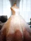 Mode Zwei Töne Weiß Kaffee Plissee Ballkleider 2025 Ballkleid Bandeau Ärmellos Rückenfreies Hof-Schleppe Festliche Kleider