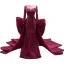 Vintage / Retro High-end Burgundy Sequins Evening Dresses 2022 Trumpet / Mermaid Scoop Neck Long Sleeve Bow Royal Train Prom Formal Dresses